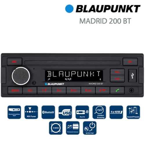 Blaupunkt madrid 200 mp3 - 200, bt