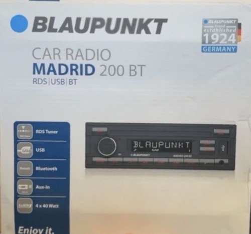 Blaupunkt car stereo - car, madrid