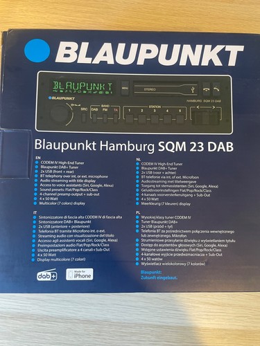 Blaupunkt hamburg sqm23dab - hamburg,
